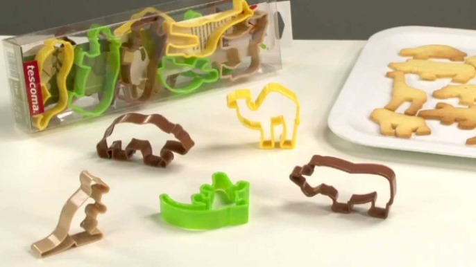 Wykrojniki plastikowe Zwierzęta z ZOO