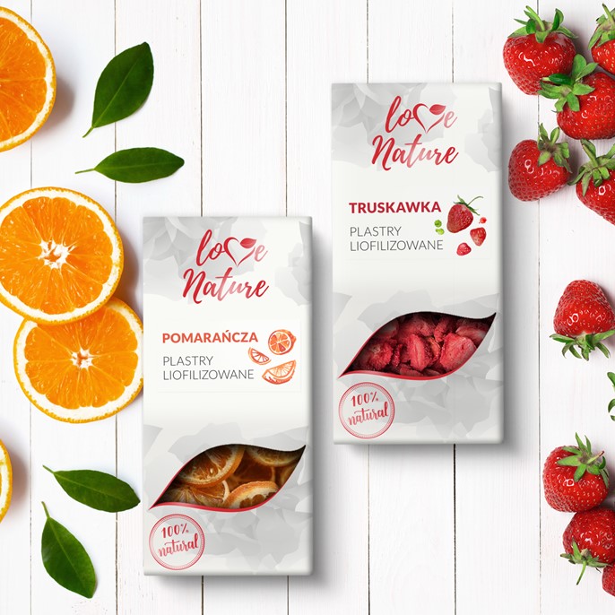 Liofilizowane Plastry Truskawki 20g