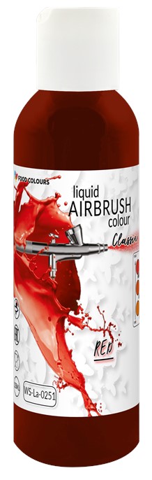 barwnik płynny czerwony aerograf
