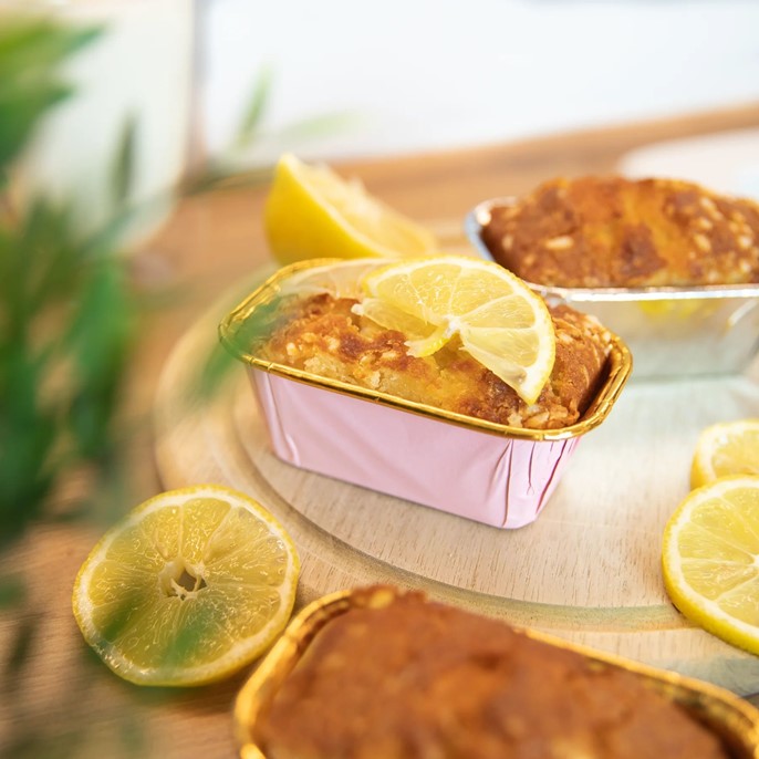 Foremki do pieczenia RÓŻOWO-ZŁOTE 110x65xh45mm /10szt.