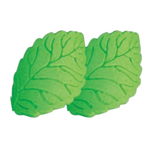 Listki cukrowe duże zielone 100szt.