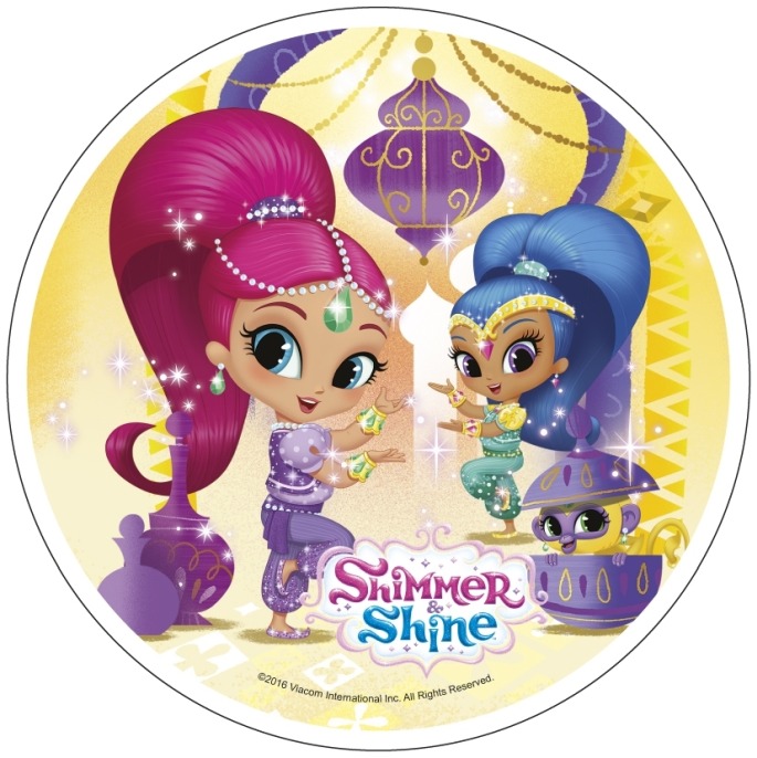 Krążek waflowy SHIMMER SHINE 21cm