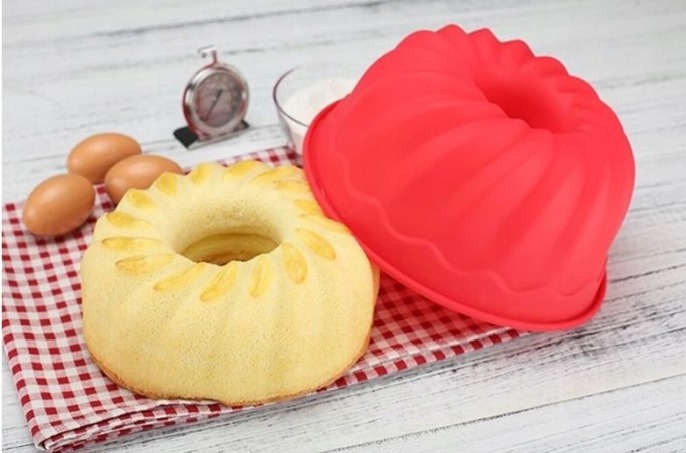 Forma silikonowa babka z kominem 22cm x h10cm