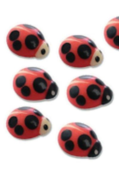 Biedronki czekoladowe do dekoracji 1,5x2cm -  100szt.