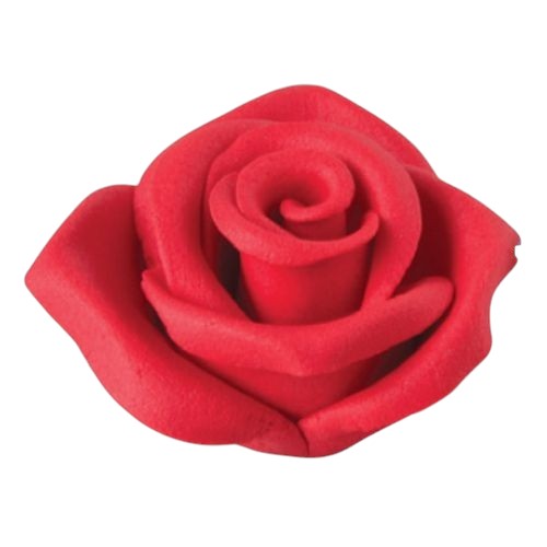 Róże cukrowe duże CZERWONE 6szt.