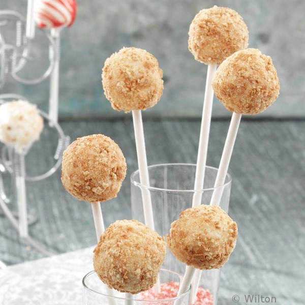 Patyczki białe do lizaków 15cm