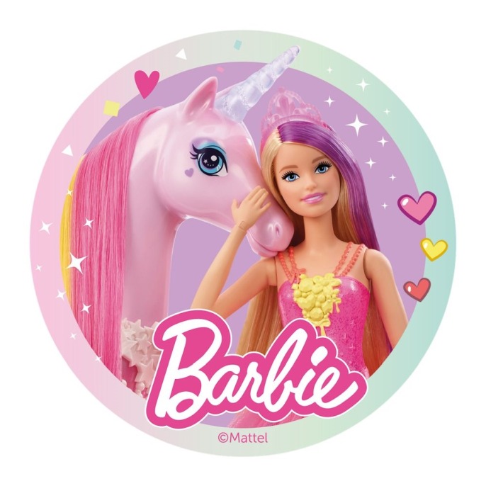 Krążek waflowy BARBIE 20cm