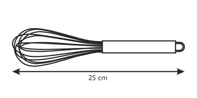 Rózga miedziana 25cm