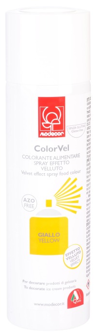 barwnik zamsz w sprayu velvet żółty modecor
