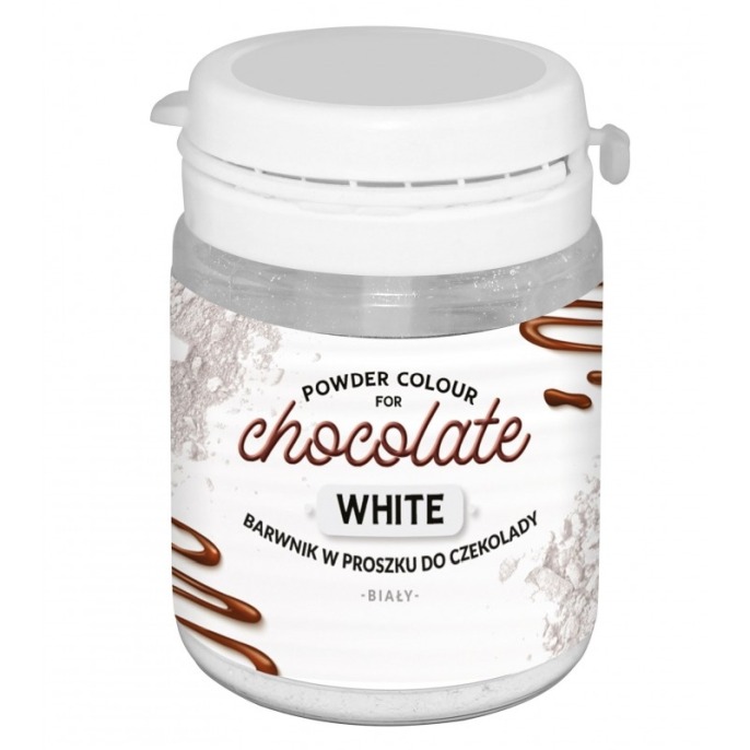 barwnik - wybielacz w proszku do czekolady i mas tłustych biały