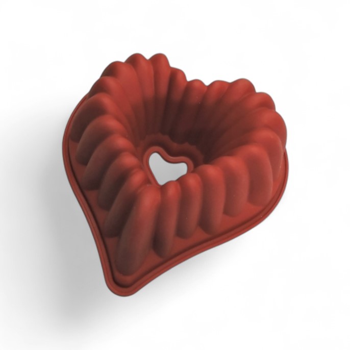 Forma silikonowa SERCE BABKA
