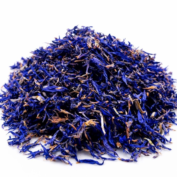 Suszone Płatki Chabru Bławatka Niebieskiego 10g