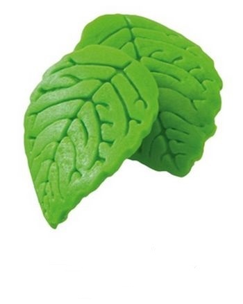 Listki cukrowe ZIELONE ŚREDNIE 150szt.