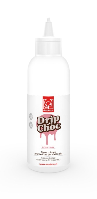 polewa czekoladowa drip choc różowa modecor