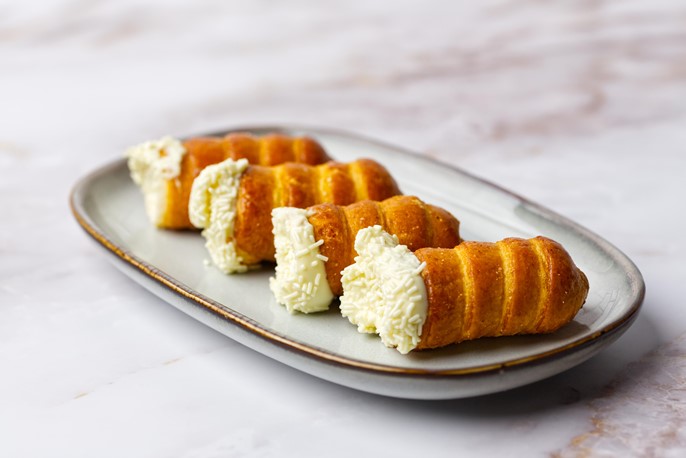 Maxi Cannoli z ciasta francuskiego 13cm /60 szt