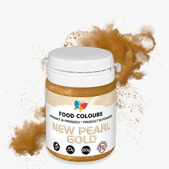 barwnik w proszku perłowy złoty pearl dust 