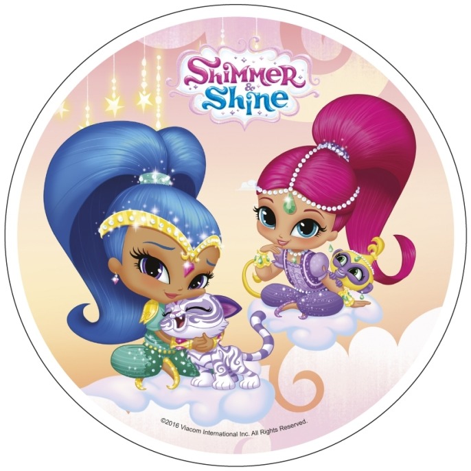 Krążek waflowy SHIMMER SHINE 21cm