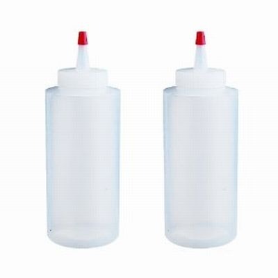 Plastikowe butelki dozujące - małe 2szt