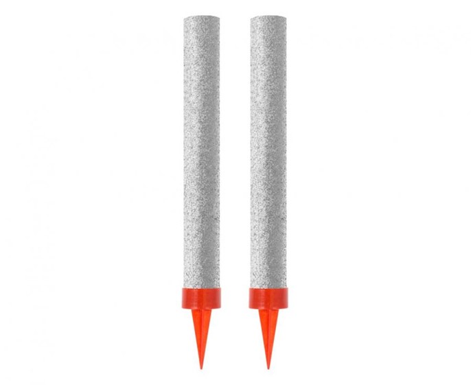 Fontanny tortowe srebrne 12cm - 2szt