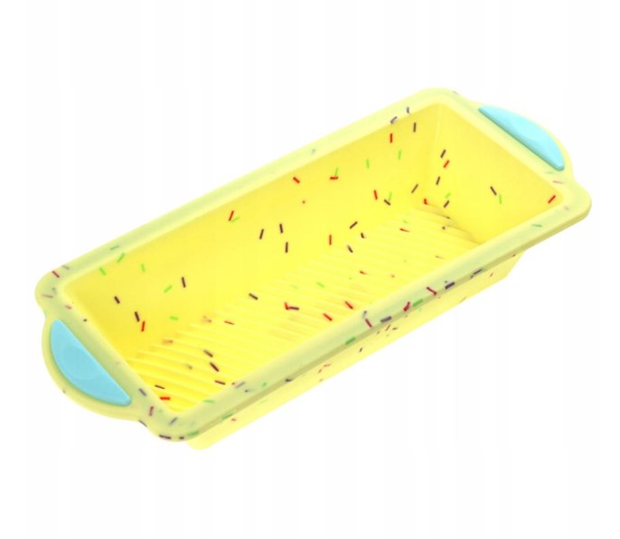 Foremka silikonowa KEKSÓWKA z usztywnieniem 30x12xh5,5cm