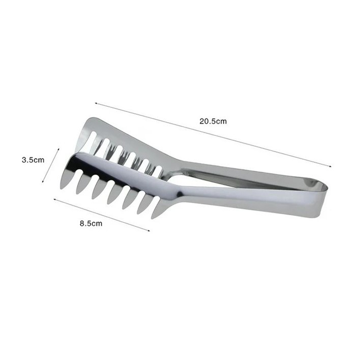 Szczypce stalowe do przenoszenia ciasta 20,5cm