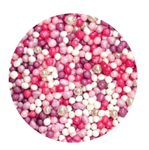Posypka cukrowa Maczek Perłowy Mix Różowy 250kg