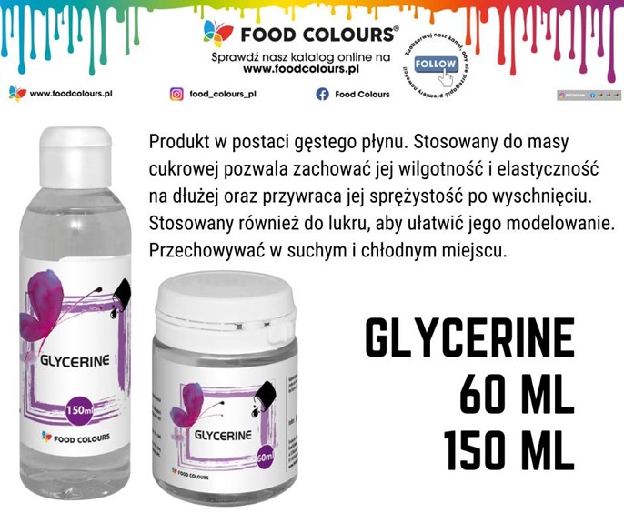 GLICERYNA cukiernicza spożywcza