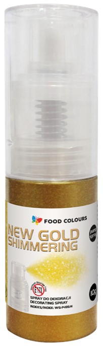 Brokat ZŁOTY GOLD w pudrze z dozownikiem Shimmering Dust