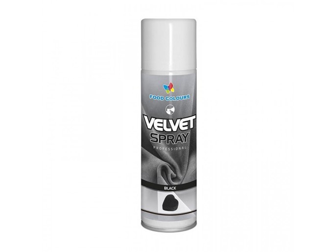 Barwnik zamsz w sprayu Velvet CZARNY - BLACK 250ml