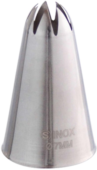 Tylka cukiernicza ZAMKNIĘTA GWIAZDKA   fi10mm x h53mm