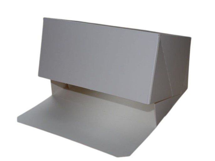 Pudełko BIAŁE na ciastka lub 2 muffinki 160x110xh80mm
