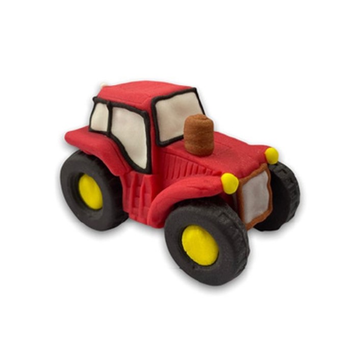 Cukrowy Traktor Czerwony