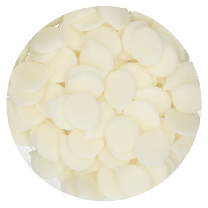 Pastylki czekoladowe BIAŁE DECO MELTS FunCakes 250g