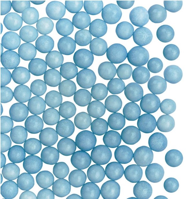 Perełki niebieskie miękkie 4mm /1,2kg