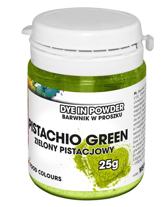barwnik w proszku zieleń pistacjowa