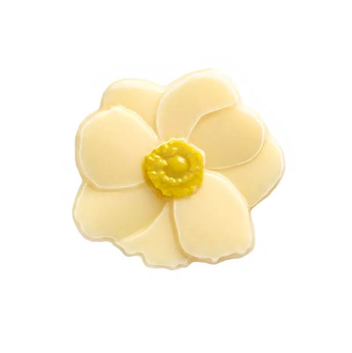 Dekoracje czekoladowe  Kwiat Magnolii Biały / 210 szt.