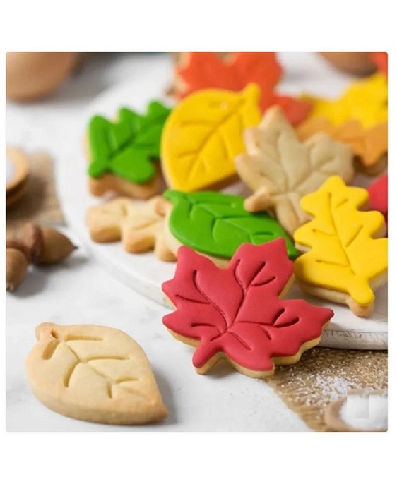 Wykrojniki plastikowe LIŚCIE TROPIKALNE