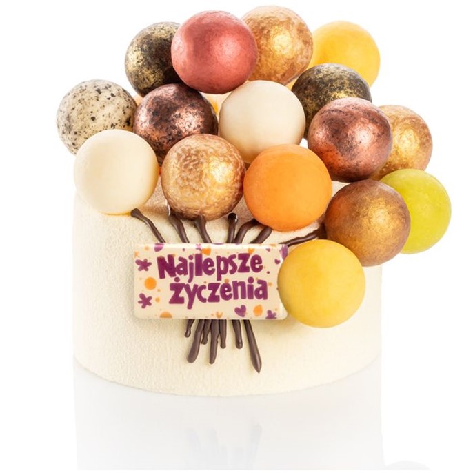 Tabliczka czekoladowa Najlepsze Życzenia 2x4cm / 159szt.