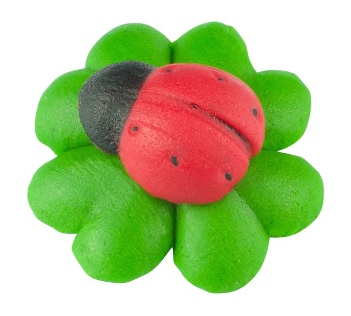 Dekoracja cukrowa Biedronka szczęśliwa 50szt