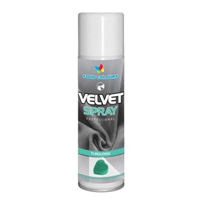 Barwnik zamsz w sprayu Velvet TURKUSOWY 250ml