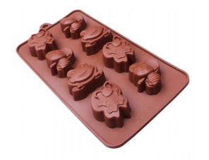 Foremka silikonowa do czekoladek OWADY