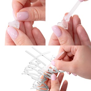 Topper akrylowy na bok tortu HAPPY BIRTHDAY srebrny