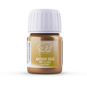 Farba metaliczna ANTYCZNE ZŁOTO antique gold do ręcznego dekorowania 30g