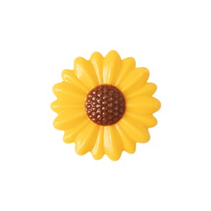 Dekoracje czekoladowe KWIATKI ŻÓŁTE 3,7cm /120szt.