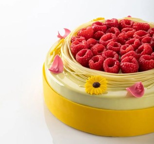 Dekoracje czekoladowe Kwiaty zestaw / 252szt.