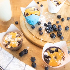 Papilotki papierowe do muffinek ZŁOTE