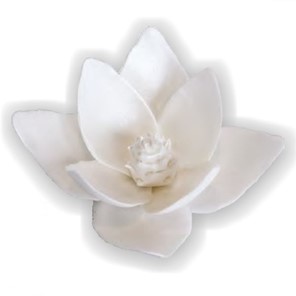 Cukrowa MAGNOLIA BIAŁA 9cm / 1szt.