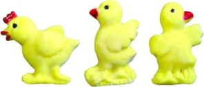 Dekoracja cukrowa - kurczak mini 30szt.