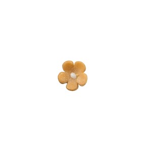 Cukrowe kwiatki mini POMARAŃCZOWE 100szt.