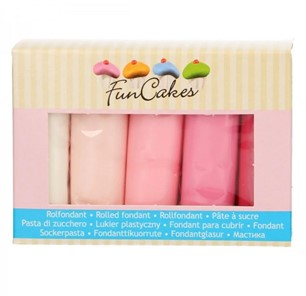 Zestaw 5 mas cukrowych PINK COLOUR PALETTE / 5 x 100g
